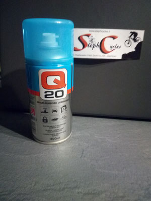 Q20 Spray lubrifiant tout en 1  12€50