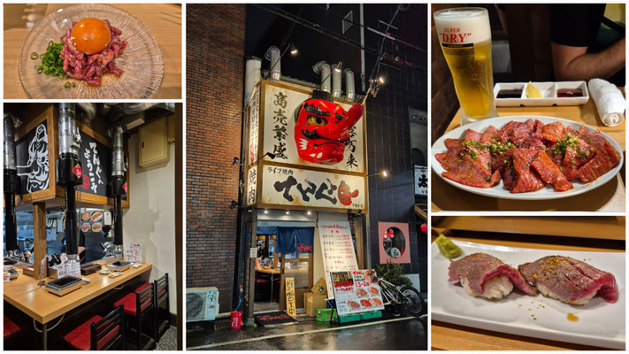 📍Live Yakiniku TENGU Sennichimae