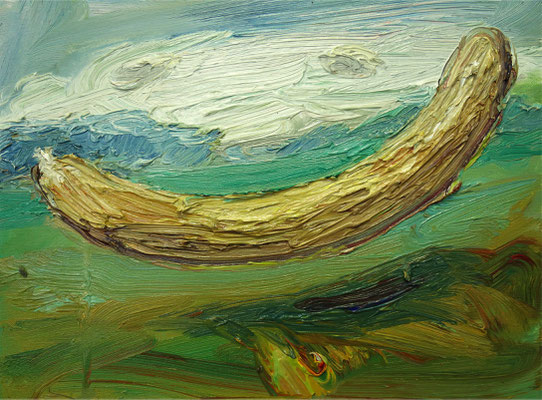 Würstchen 30 x 40 cm, oil on canvas