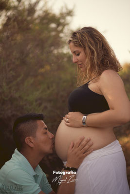 Sesion de fotos de embarazo por miguel Zare 