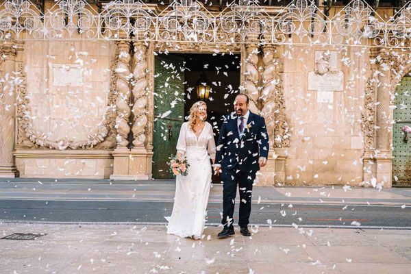 Fotografo de bodas en Alicante, Ayuntamiento y Finca torre de Reixes