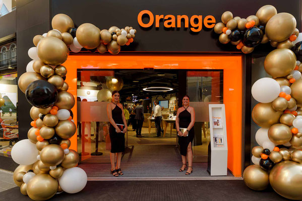 Fotografía de inauguración de tienda Orange | en Alicante - Fotografo de moda en Alicante