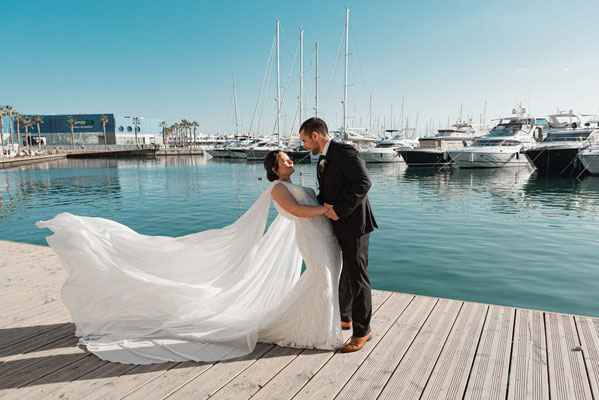 Fotografía de bodas en el ayuntamiento de Alicante  | fotografo en Alicante