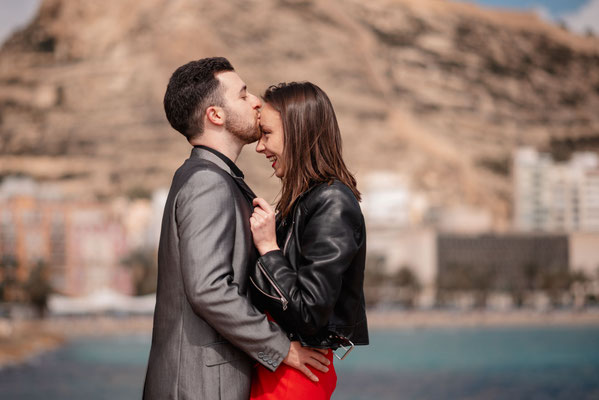 Sesion de fotos de pareja en Alicante