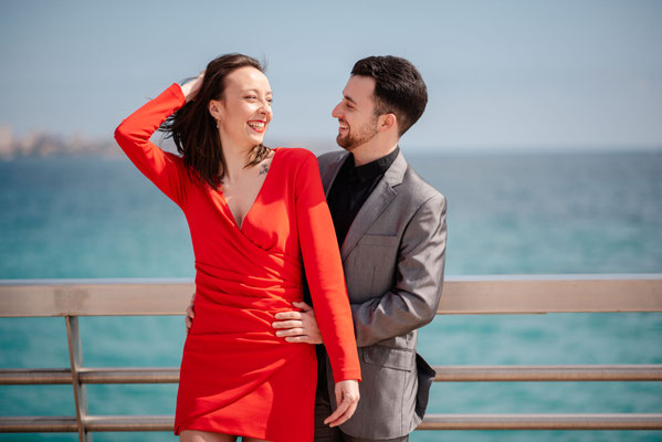 Sesion de fotos de pareja en Alicante