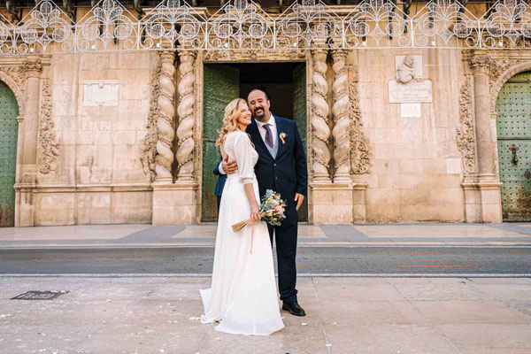 Fotografo de bodas en Alicante, Ayuntamiento y Finca torre de Reixes