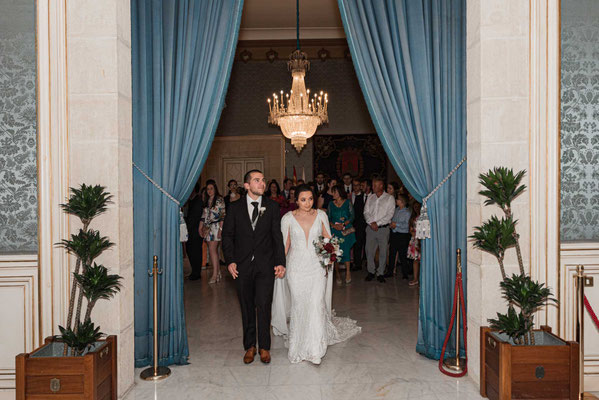 Fotografía de bodas en el ayuntamiento de Alicante  | fotografo en Alicante