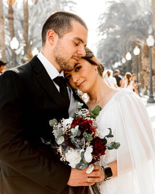 Fotografía de bodas en el ayuntamiento de Alicante