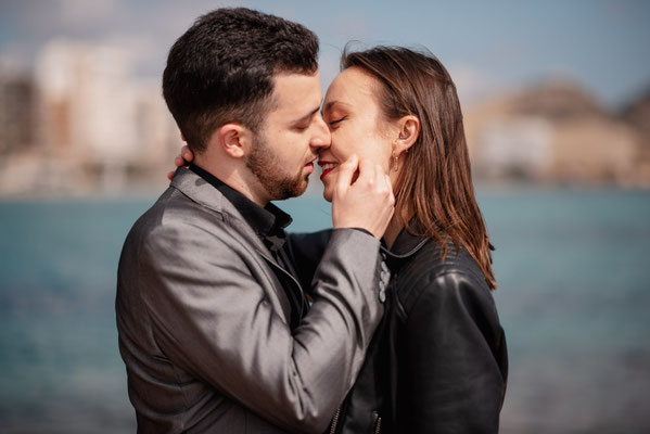 Sesion de fotos de pareja en Alicante