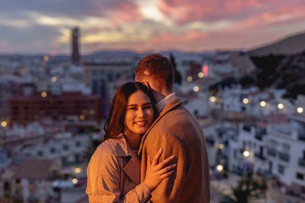 Sesión de fotos de pedida de mano | fotografo en Alicante 