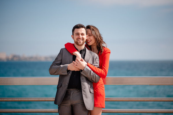 Sesion de fotos de pareja en Alicante