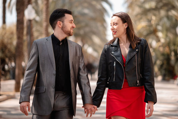 Sesion de fotos de pareja en Alicante