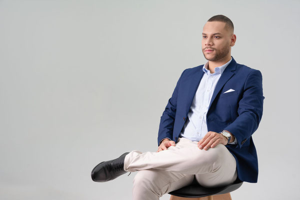 fotografía de marca personal y emprendedores en estudio en  Alicante