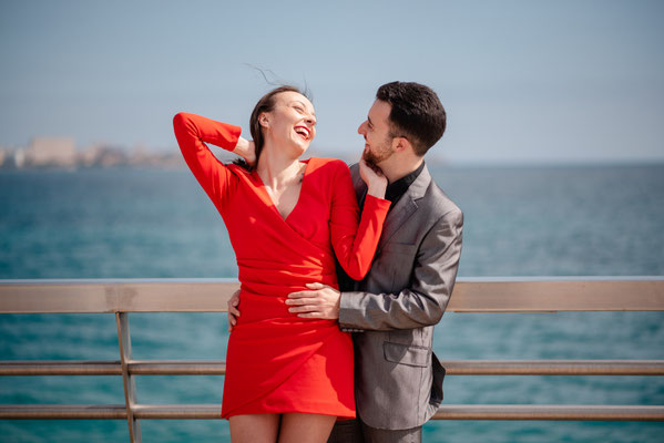 Sesion de fotos de pareja en Alicante
