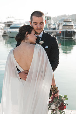 Fotografía de bodas en el ayuntamiento de Alicante