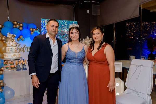 Celebración de fiesta de 15 años en Alicante