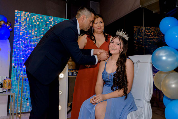 Celebración de fiesta de 15 años en Alicante