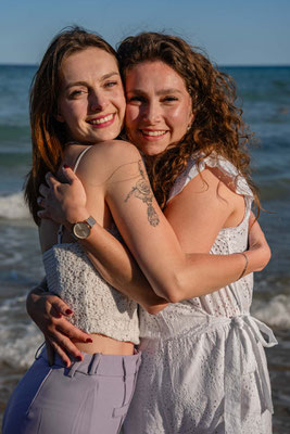 Fotografía de despedida de soltera en Alicante