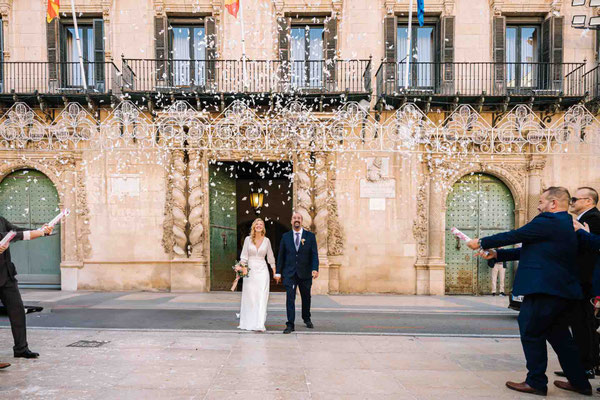 Fotografo de bodas en Alicante, Ayuntamiento y Finca torre de Reixes