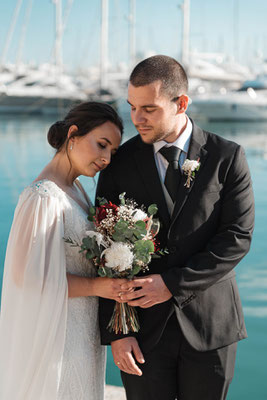 Fotografía de bodas en el ayuntamiento de Alicante