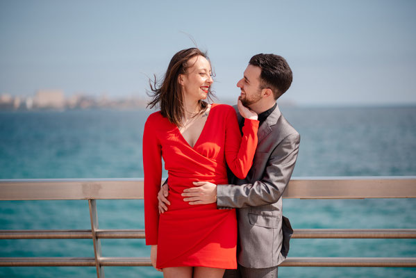 Sesion de fotos de pareja en Alicante