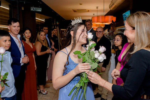 Celebración de fiesta de 15 años en Alicante