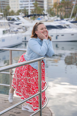 “Sesión de fotos lifestyle en el puerto de Alicante 