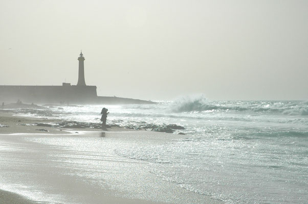 Vor dem Leuchtturm