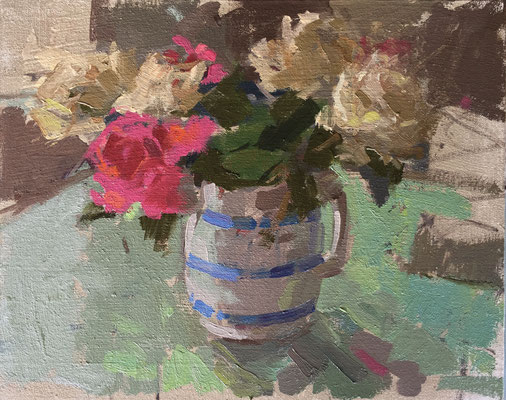 Roses on the kitchen table (SOLD)
