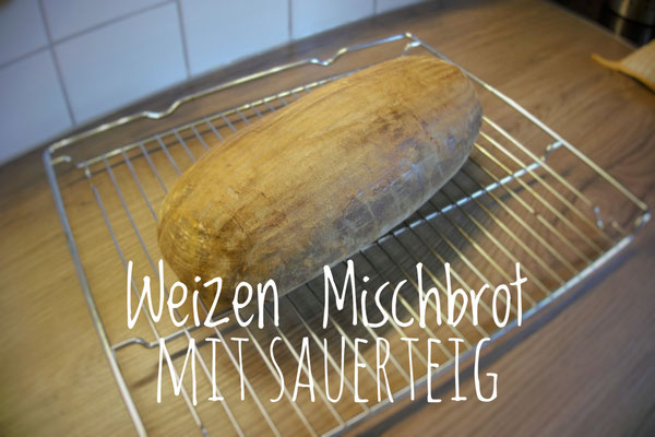 Kassler Brot - Weizen/Roggen Mischbrot mit Sauerteig