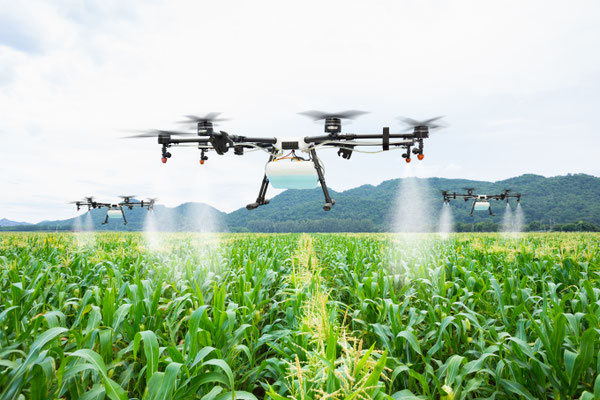 Traitement aérien par drone