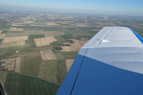 L'Yonne vue du ciel lors d'un baptême de l'air
