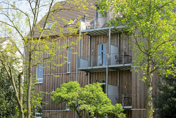 Balkone mit Blick ins Grüne