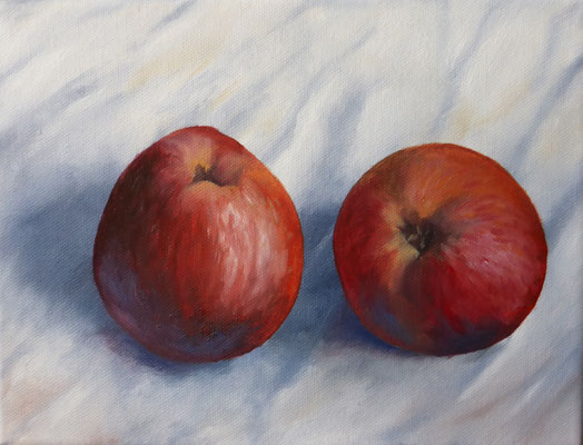 Volker Rohlfing, Hommage à Monet, 2021, Öl auf Leinwand, 18x24 cm