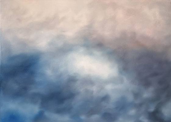 2025, Himmel6, Öl auf Leinwand, 60x80cm