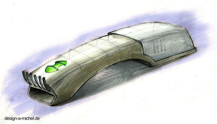 Handskizze für Designprojekt 