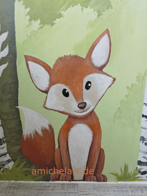 Kinderzimmerwand, Fuchs - 2025