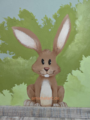 Kinderzimmerwand, Hase - 2025