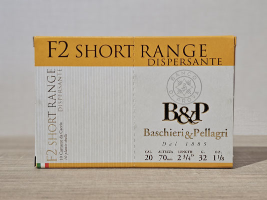 F2 SHORT RANGE 20 - 32gr. PB. 9 DISPERSANTE