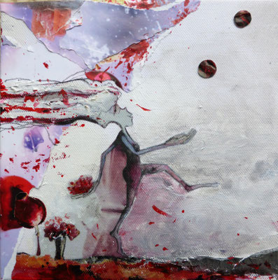 SANDRA KRUSE - MAINZ: Kunst und Alltagshelden - Collage, Zeichnung und Malerei