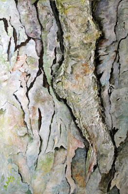 Vollendung 2 von Barbara Meiler, 80 x 120 cm, Preis auf Anfrage, Mischtechnik auf Leinwand