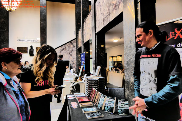 Ernst-Ludwig-Buchmesse 2019, Foto: Ivonne Edelbauer-Ebersbach