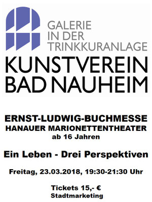 Partner der Ernst-Ludwig-Buchmesse 2018: KUNSTVEREIN BAD NAUHEIM - Der Kunstverein ist ein Mitglied der Gemeinschaft der Trinkkuranlage