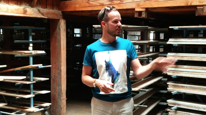 Pascal Heß - Wächtersbacher Steingutfabrik 15. Juni 2018, Foto: Beatrix van Ooyen