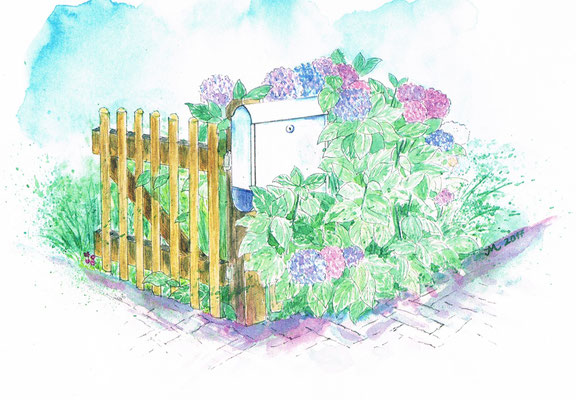 Grußpostkarte von Iris Müller