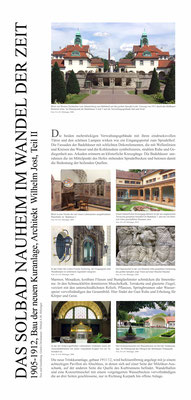Tafel 7: Das Solbad Nauheim im Wandel der Zeit  von Hiltrud Hölzinger und Gisela Christiansen, Jugendstilverein Bad Nauheim 