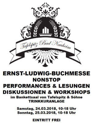 Partner der Ernst-Ludwig-Buchmesse 2018: TAFELSPITZ & SÖHNE - Das Restaurant ist ein Mitglied der Gemeinschaft der Trinkkuranlage