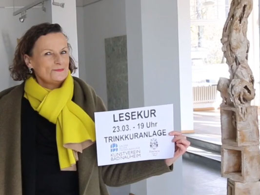 Auftakt vor der Buchmesse mit der LESEKUR im Kunstverein Bad Nauheim am 23.03., 19 Uhr