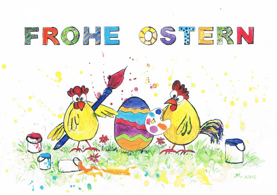 Grußpostkarte von Iris Müller 