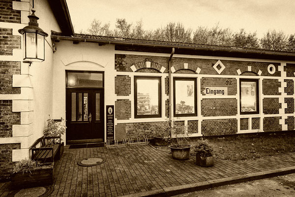 Werkstatt Englischer Bahnhof außen